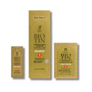brunka biotin – kit soin réparateur & croissance naturelle
