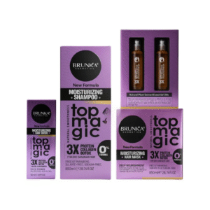 pack capillaire complet brunka top magic 850ml